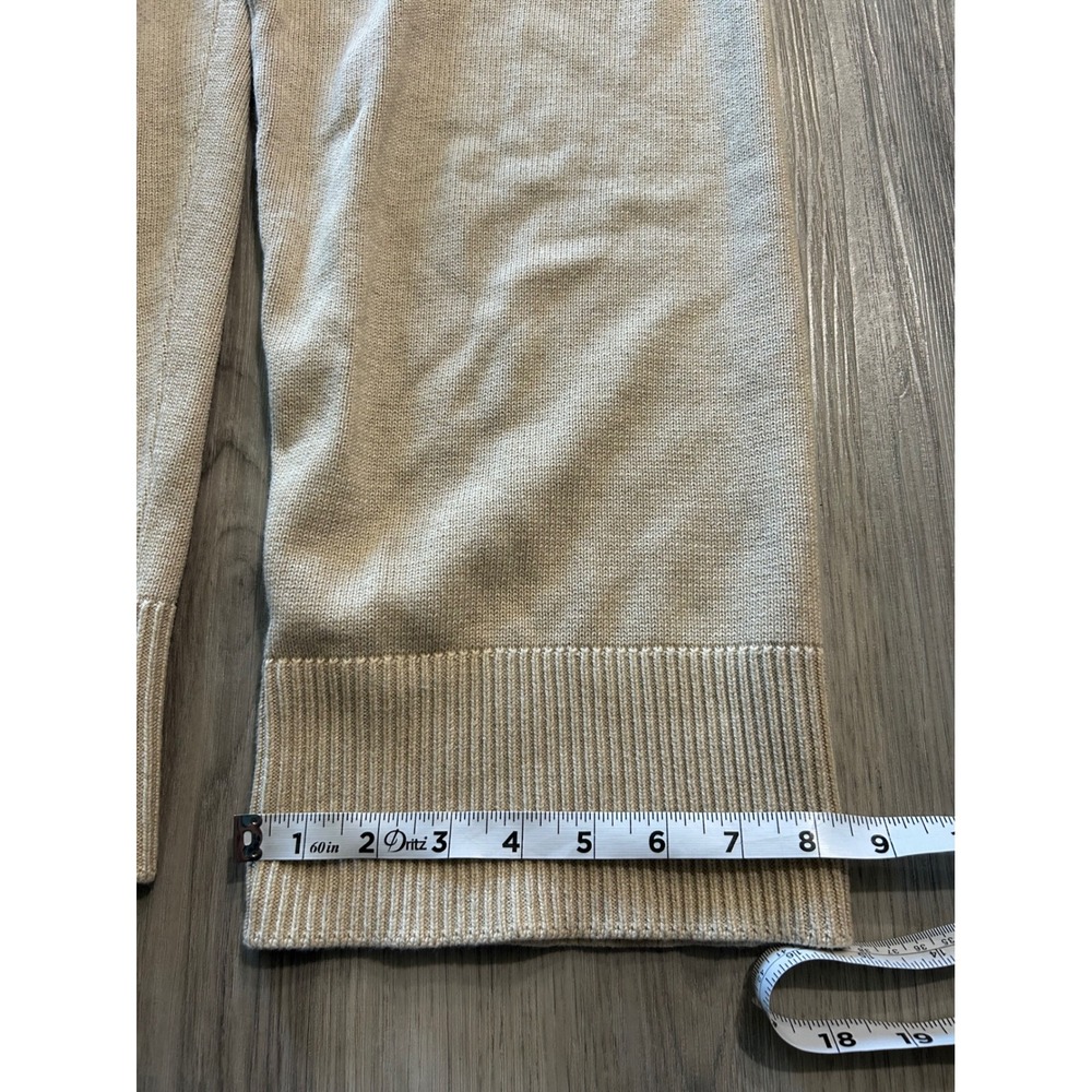 Free People FP Beach Oatmeal Beige 100% Cotton Knit Wide Leg Lounge Pants XS - Picture 6 of 8